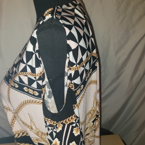 BOSTON PROPER COLD-SHOULDER TOPS - Picture 2 of 5